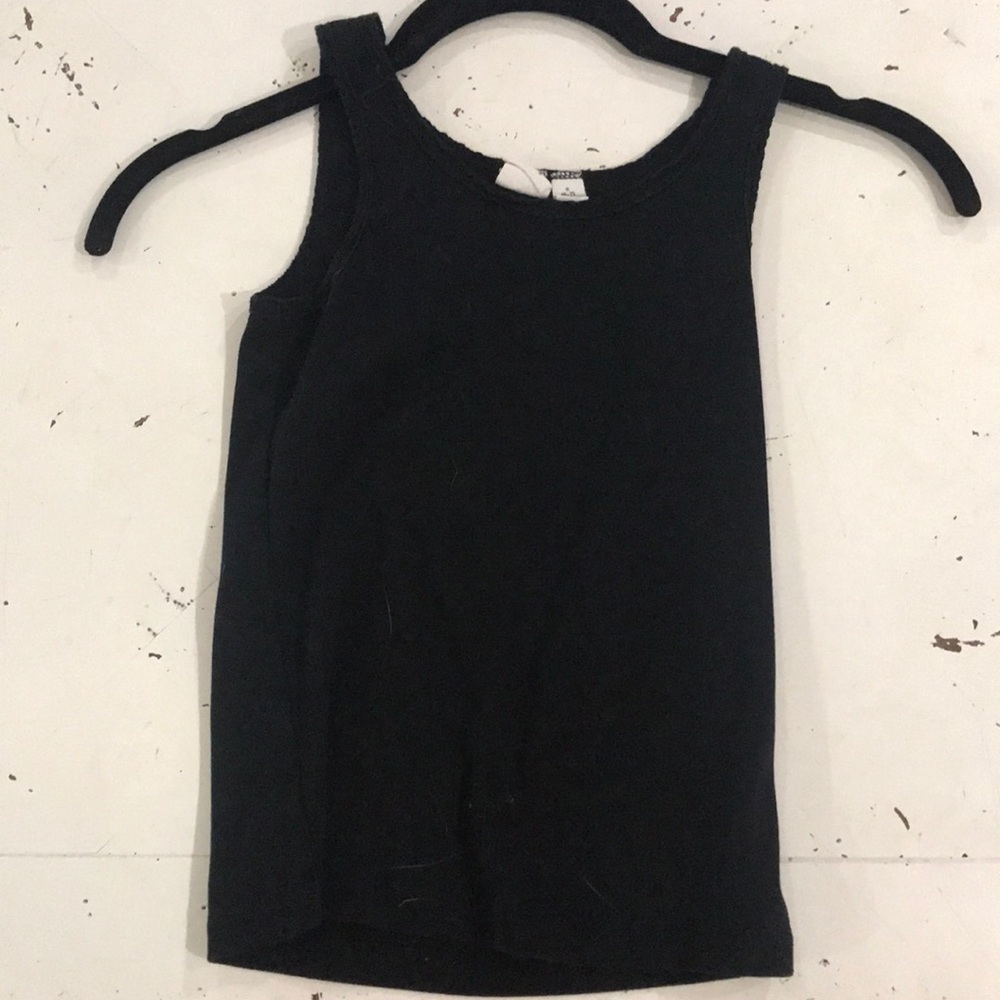 Plain Black Tank Top